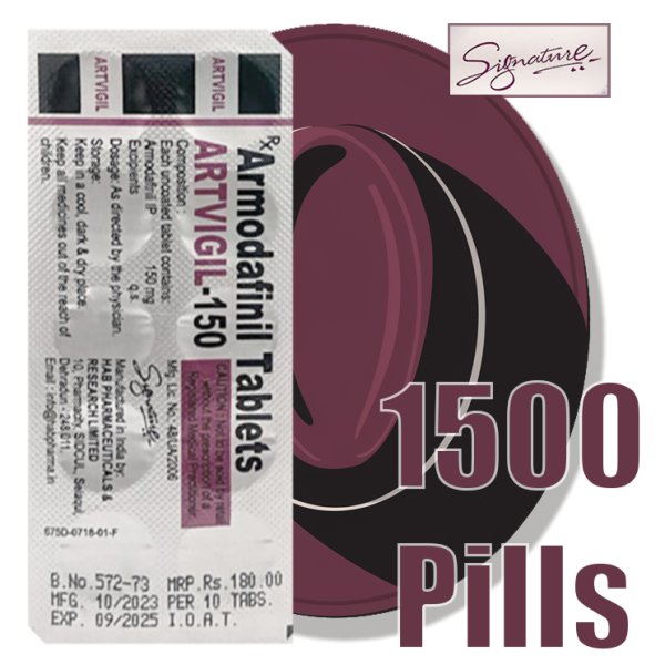 Artvigil 150mg 1500 Pills Offer, Free Shipping Throughout 3 Separate Parcels